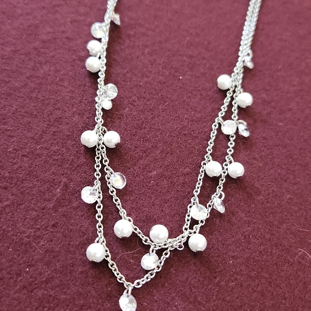 INC International Concepts Silver-Tone Necklace